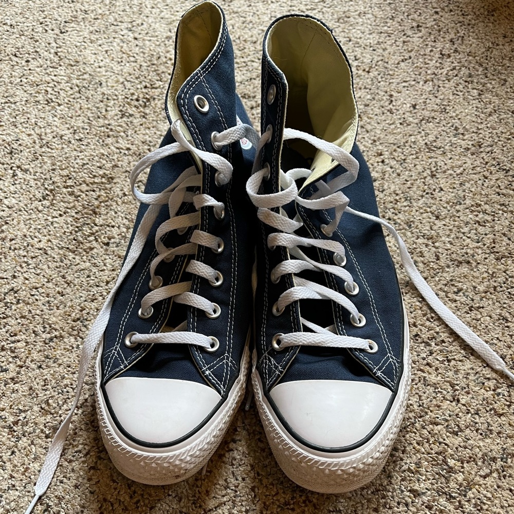 Men’s Navy Converse Chuck Taylor’s High